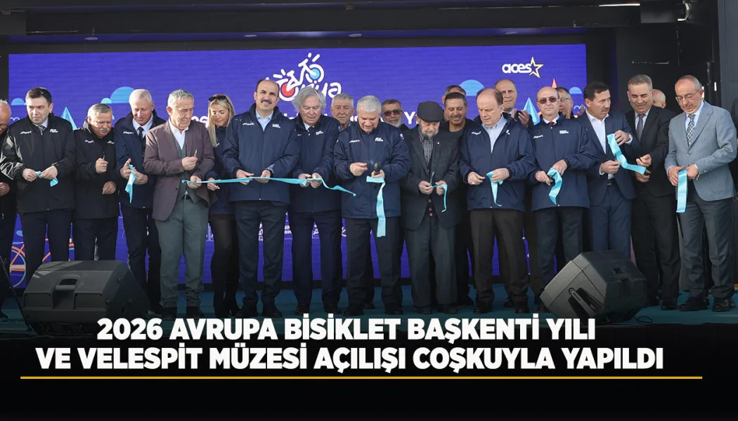 2026 Avrupa Bisiklet Başkenti Yılı Ve Velespit Müzesi Açılışı Coşkuyla Yapıldı