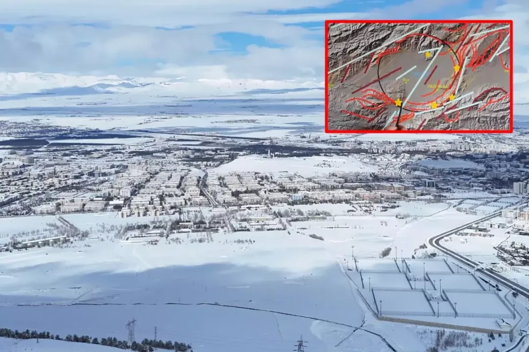 Bir ilimiz volkanik yapı üzerinde.. Doğu Anadolu’nun en büyüğü!!