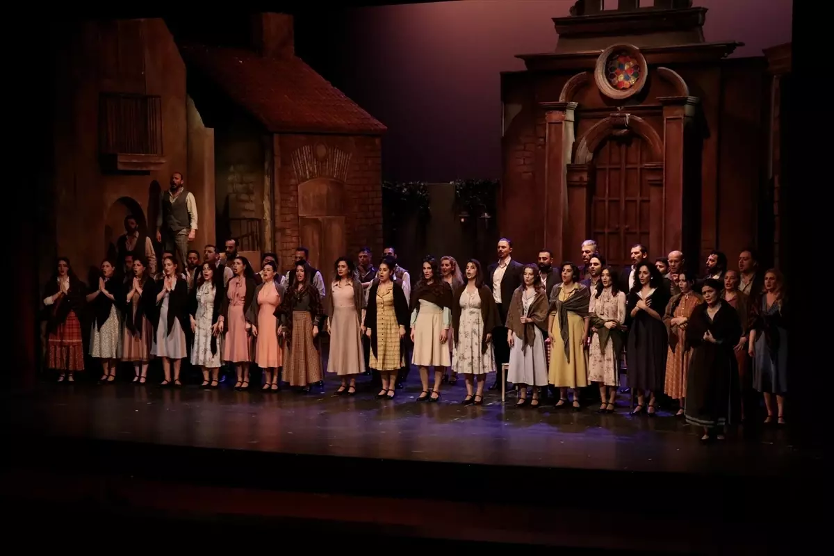 Cavalleria Rusticana Samsun’da Sahnelendi