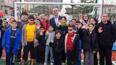 Sancaktepe’de Yaşar Kemal Yürüyüş Yolu ve Spor Alanı hizmete açıldı