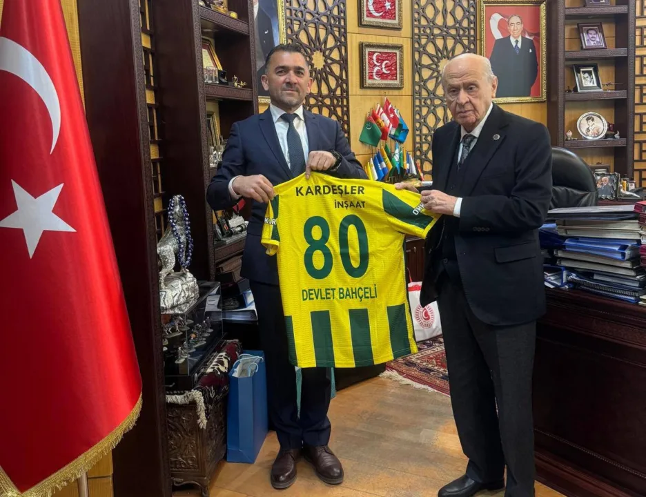 Osmaniyespor Başkanı Demir’den Bahçeli’ye Ziyaret