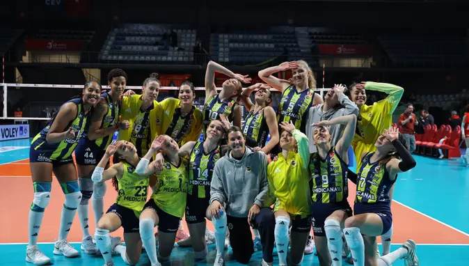 Fenerbahçe Medicana set vermedi
