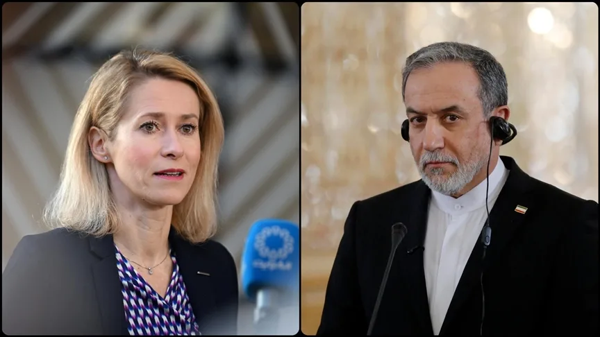 İran Dışişleri Bakanı Erakçi ile AB Yüksek Temsilcisi Kallas “bölgedeki gelişmeleri” görüştü