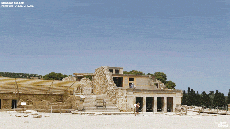 Knossos Sarayı İhtişamlı Günlerinde Nasıl Görünüyordu?