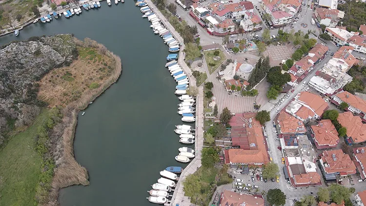 Muğla’nın turistik mahallesi Dalyan bayramda yerli turistleri bekliyor