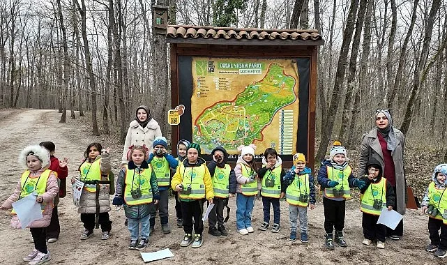 Lokomotif’in minikleri Ormanya’da doğayı keşfetti