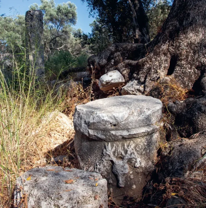Kıyı Karia’da bir ada yerleşimi