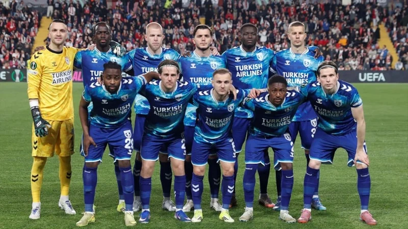 Samsunspor, Avrupa’ya 3 puanla veda etti!