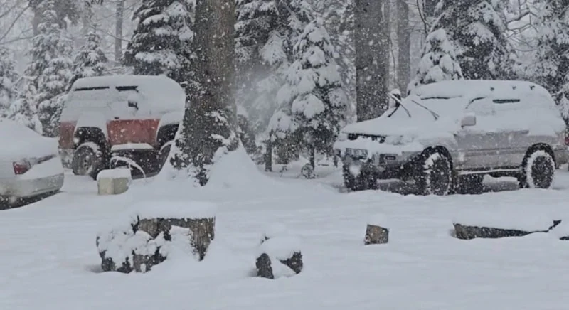 Düzce’nin yüksek kesimlerinde kar kalınlığı 40 santimetreye ulaştı