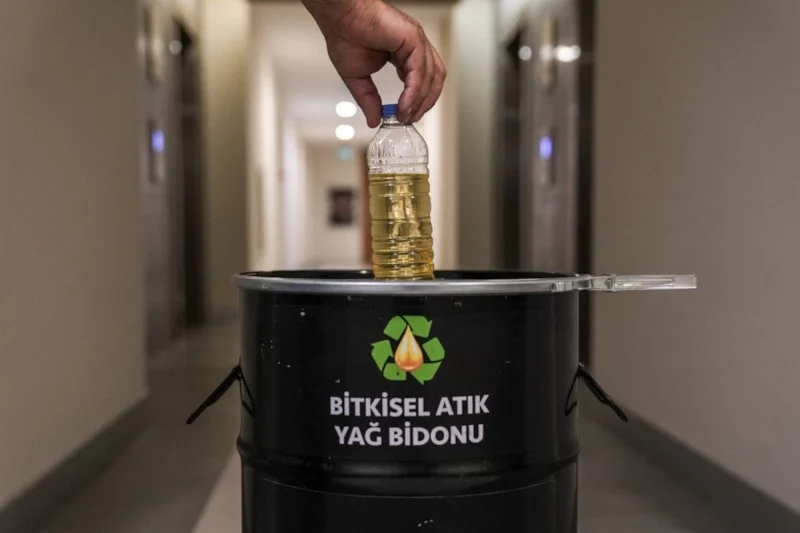 Atık yağlar marketlerde toplanarak geri dönüşüme kazandırılacak