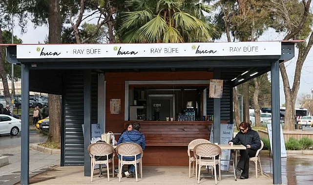 Buca’da sosyal belediyecilik hamlesi: Vagon ve Ray Büfe hizmete girdi