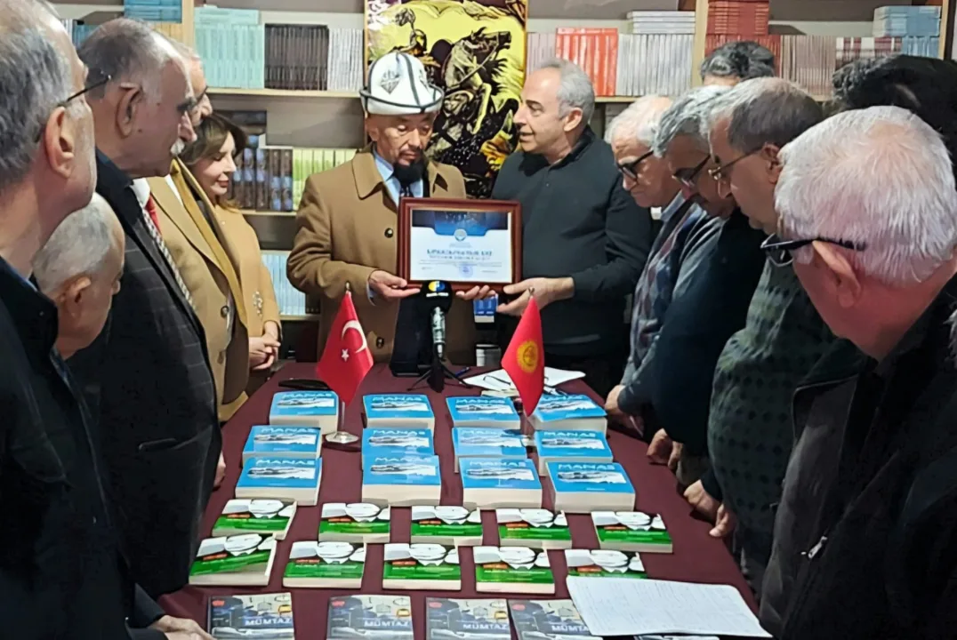Kırgızistan Kültür Bakanlığı’ndan Manas Yayıncılık’a Teşekkür