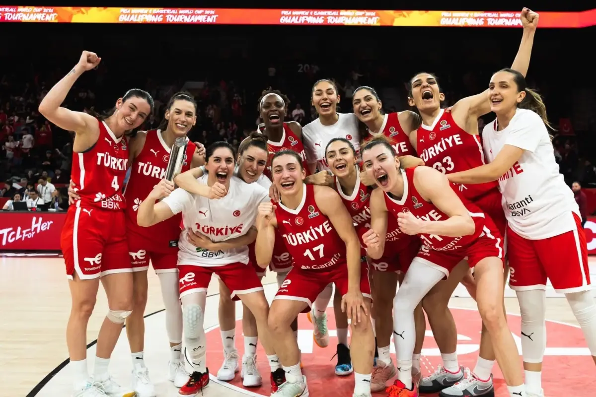 A Milli Kadın Basketbol Takımı, 2026 Dünya Kupası’nı garantiledi