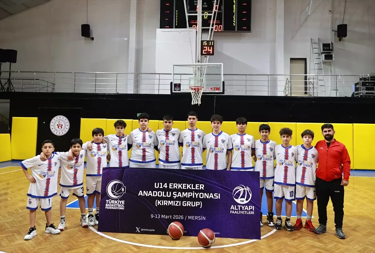 14 Yaş Altı Basketbol Şampiyonası Mersin’de Başladı