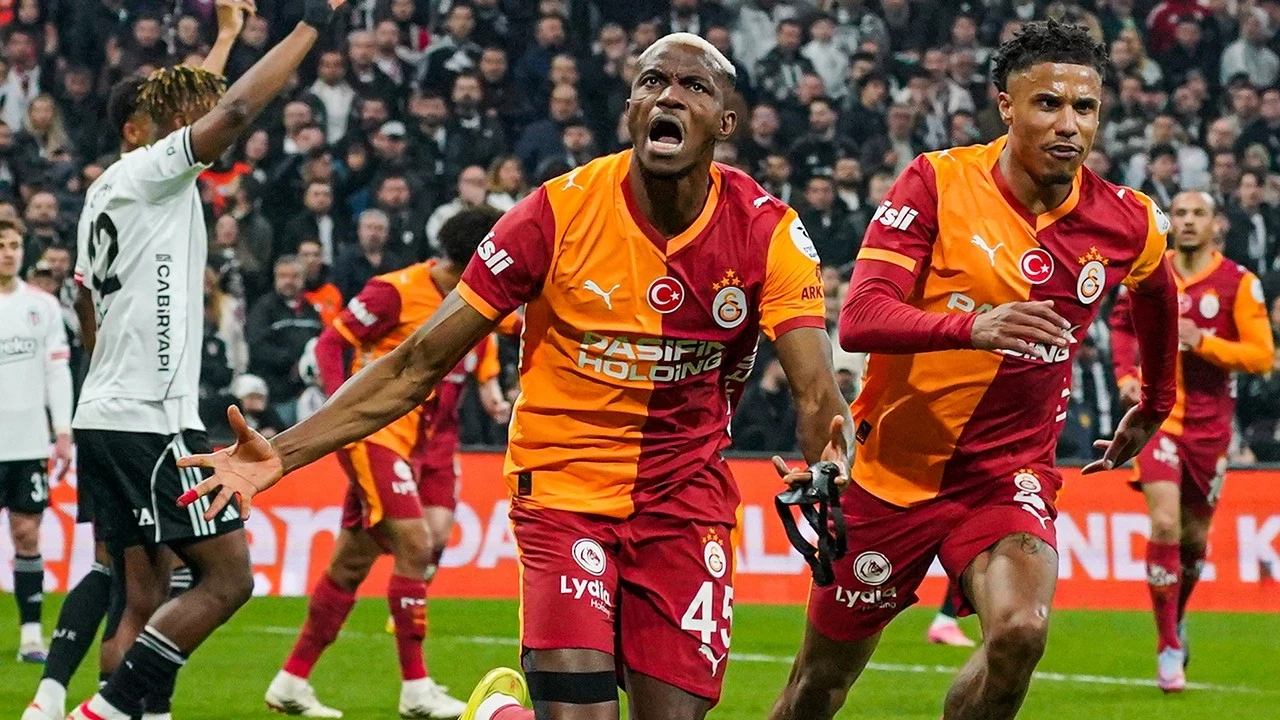 Galatasaray Beşiktaş’ı 1-0 mağlup etti