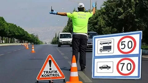 Yerleşim yerlerine göre trafikte hız sınırları