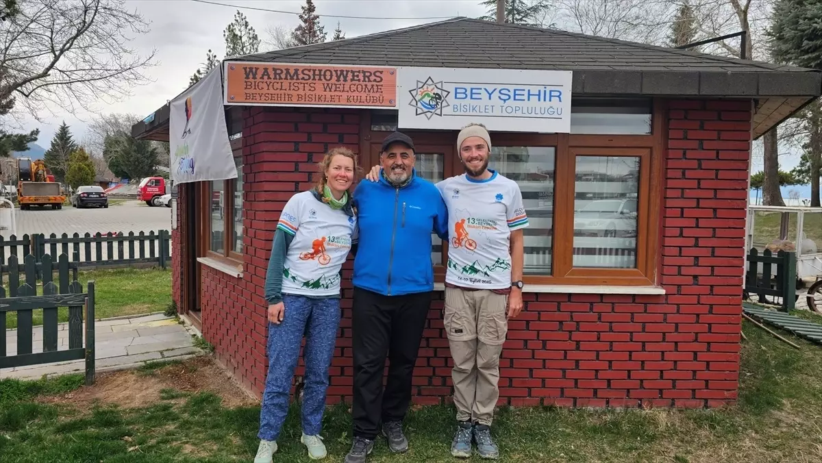 Dünya Turu Yapan Çift Beyşehir’de