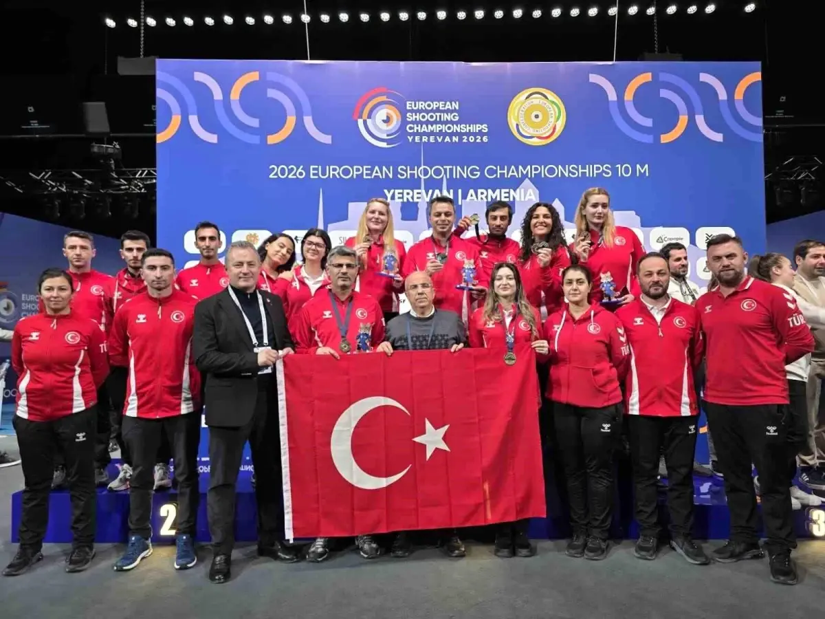 Türkiye Havalı Silahlar Şampiyonası’nda 7 Madalya Kazandı