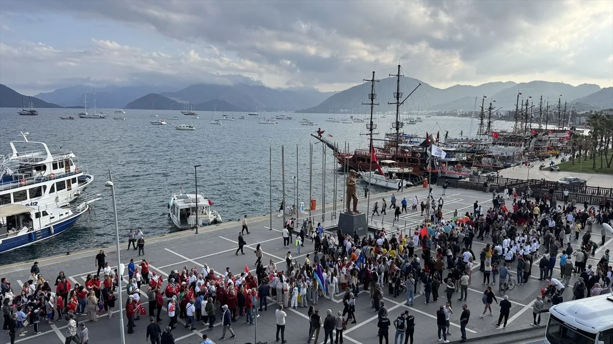 Marmaris’te Uluslararası Çocuk Festivali Coşkusu