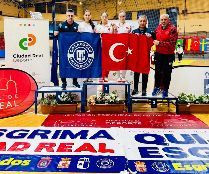 ÇOLAKOĞLU METALURJİ SPOR KULÜBÜ’NDEN ULUSLARARASI ARENADA GURURLANDIRAN BAŞARI