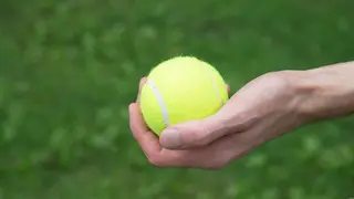 Sadece 30 saniyede yaşam sürenizi test edin! Bir tenis topu yeterli…