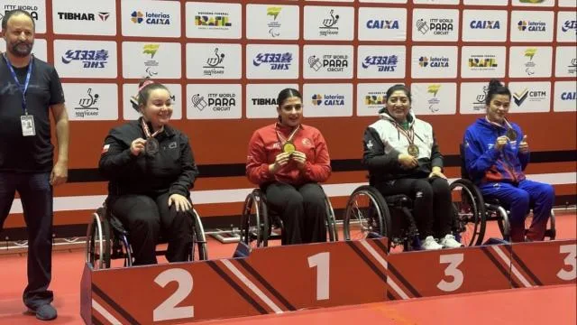 Milli para masa tenisçi İrem Oluk’tan altın madalya