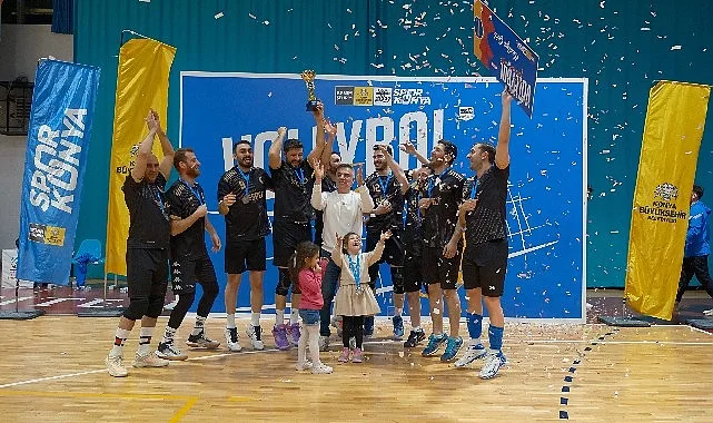 Konya Büyükşehir Kurumlar Arası Voleybol Turnuvası Tamamlandı