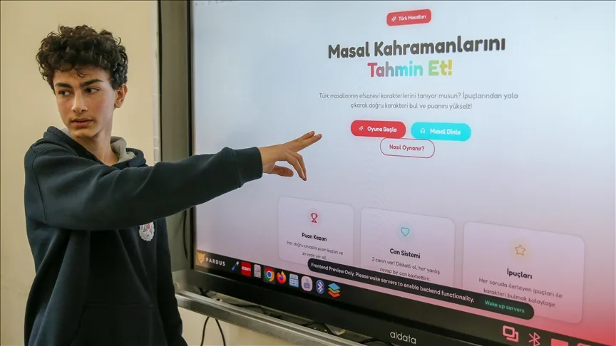 Türk masal kahramanlarını tanıtmayı amaçlayan proje TÜBİTAK Türkiye finalinde