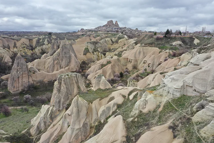 Kapadokya’nın masalsı coğrafyası film üssü oluyor