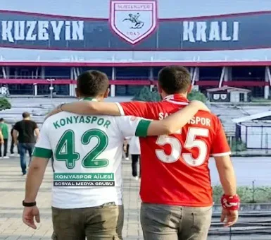 Samsunspor ve Konyaspor’dan Unutulmaz Görüntüler!