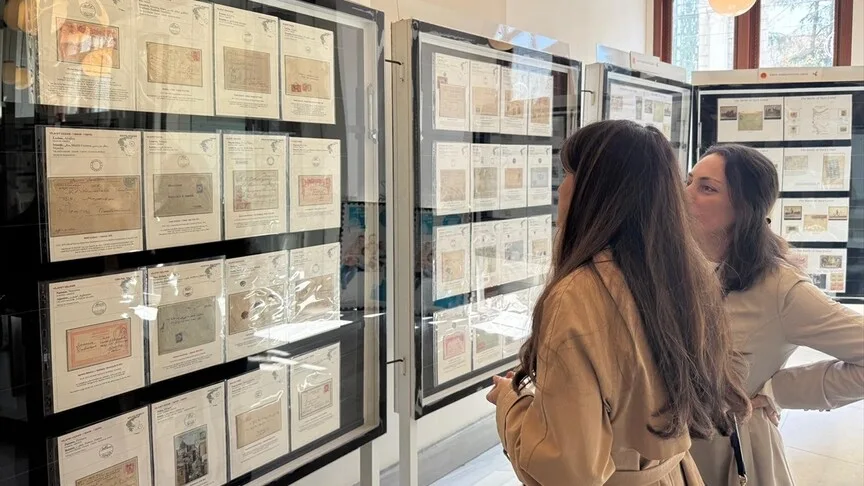 “Osmanlı Posta Tarihi” sergisi, Beyoğlu tarihi PTT binasında açıldı