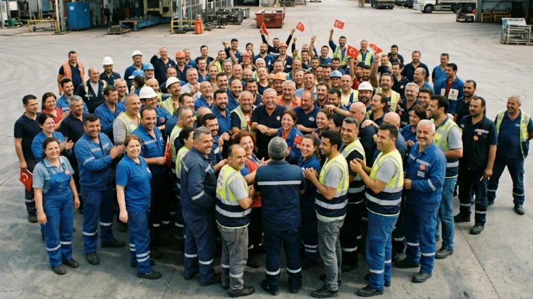 İşçiler havalara uçtu!..