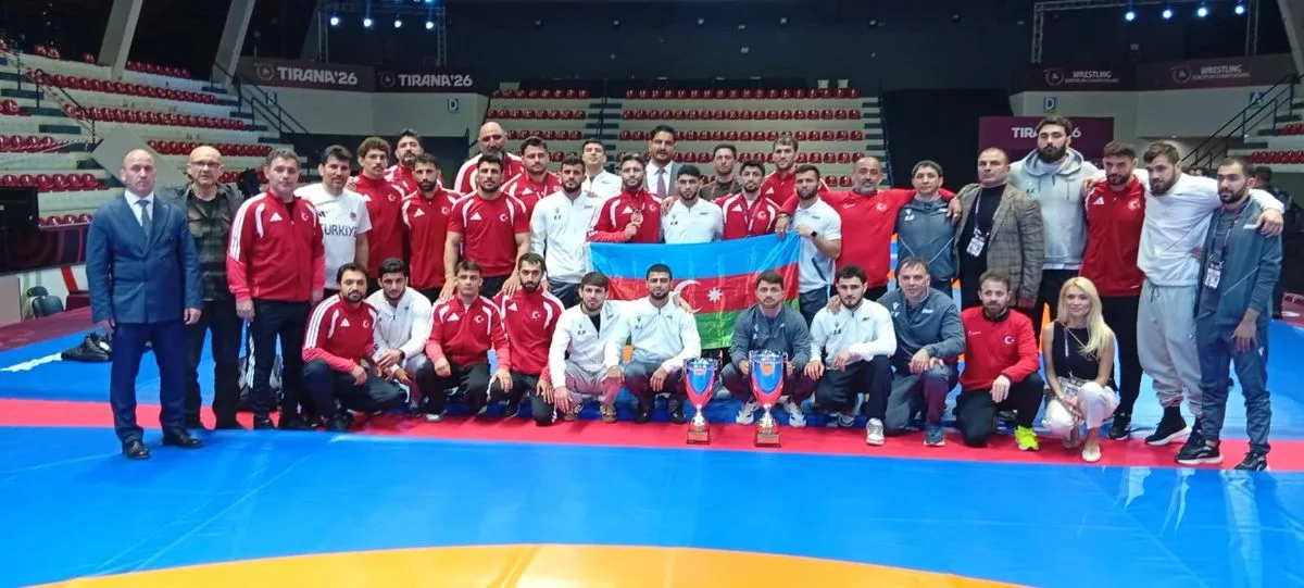 Türkiye Grekoromende İkinci Oldu