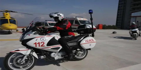 Samsun’da Motosiklet Ambulanslar Yola Çıkıyor