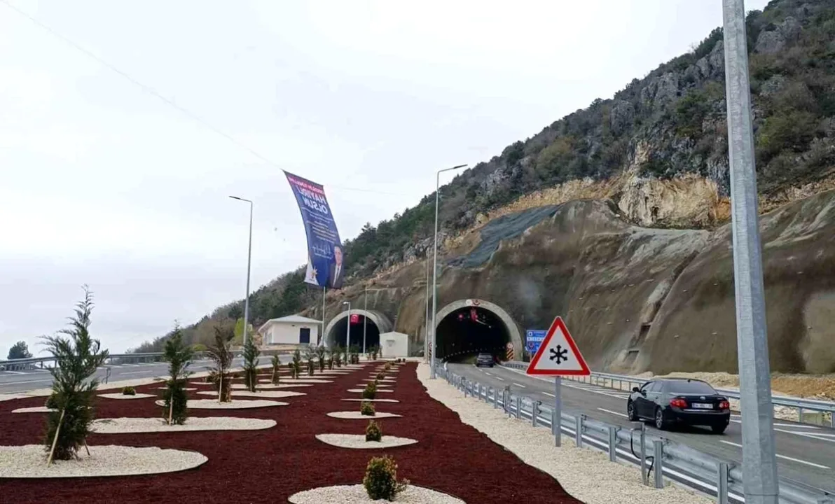 Çorum’da Kırkdilim Tünelleri Trafiğe Açıldı