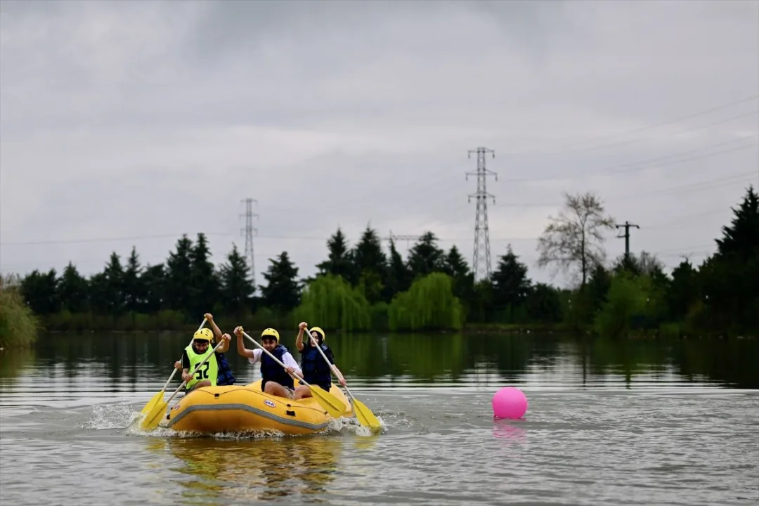 Düzce’de Rafting Mahalli Ligi Başladı