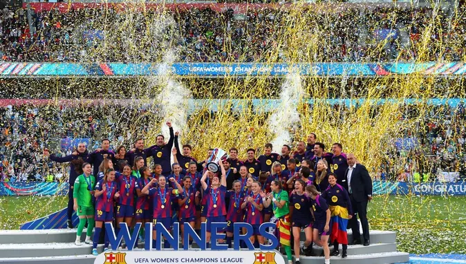 Kadın futbolunda Avrupa’nın en büyüğü Barça