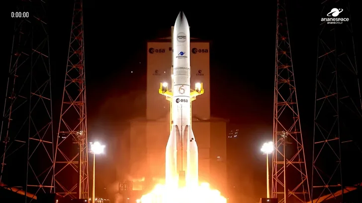 Avrupa’nın En Güçlü Roketi Ariane 6, Amazon’un İnternet Uydu Filosuna 32 Uydu Daha Ekledi.
