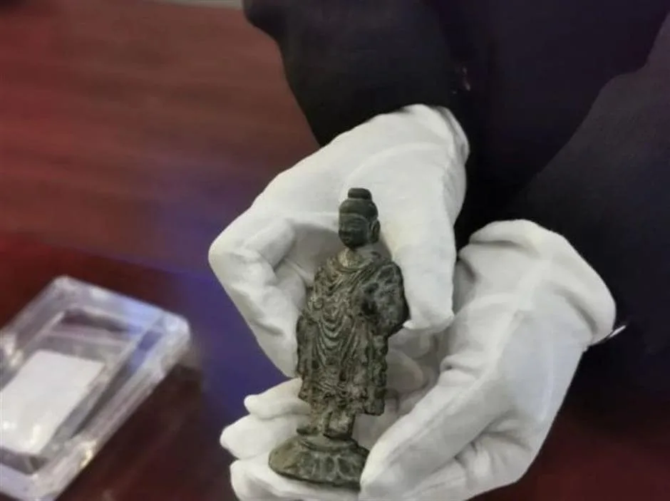 Çin’deki en eski Buda heykelleri kuzeybatı Shaanxi bölgesinde bulundu.