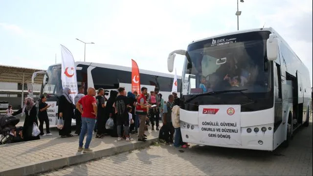 2016’dan bu yana 1 milyon 407 bin Suriyeli gönüllü geri dönüş yaptı