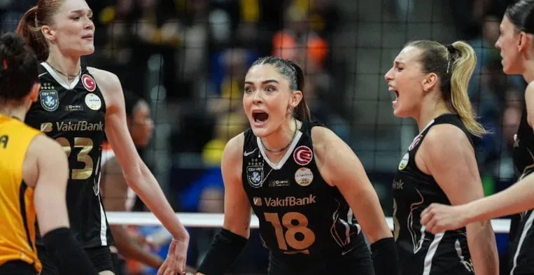 CEV finalinde şampiyon VakıfBank Kadın Voleybol Takımı