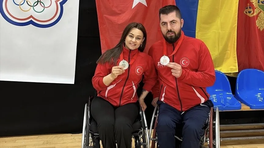 Milli para masa tenisçiler, Karadağ’daki turnuvada 3 madalya kazandı