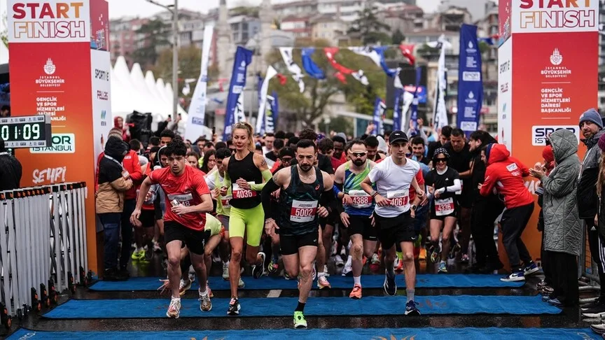 “İstanbul’u Koşuyorum” etkinliğinin Asya etabı yapıldı