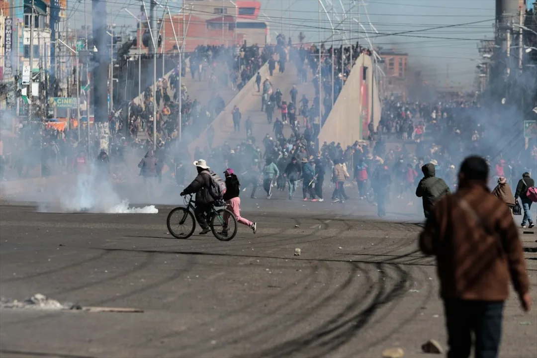 Bolivya’da hükümet karşıtı protestolarda 57 kişi gözaltına alındı