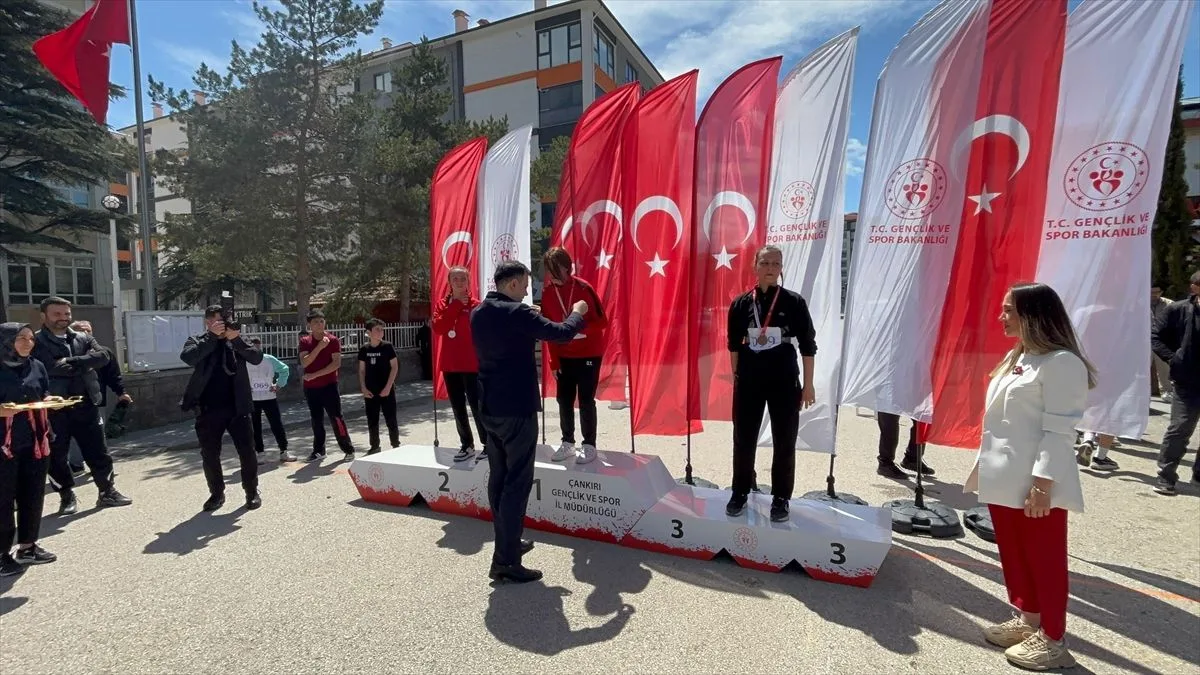Şabanözü’nde Halk Koşusu Yapıldı