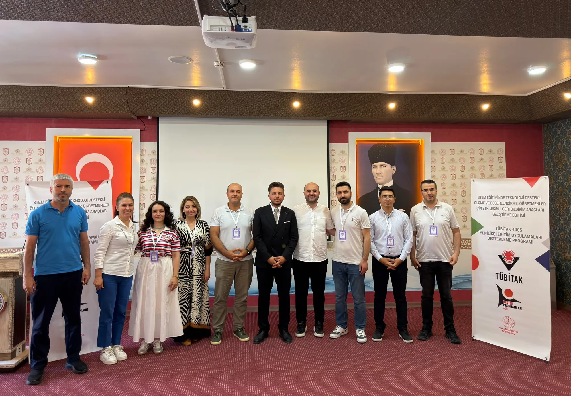 Sivas’ta Eğitim Alanında TÜBİTAK 4005 Projesi Başarıyla Tamamlandı