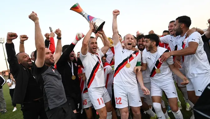 KKTC A Milli Futbol Takımı Avrupa şampiyonu