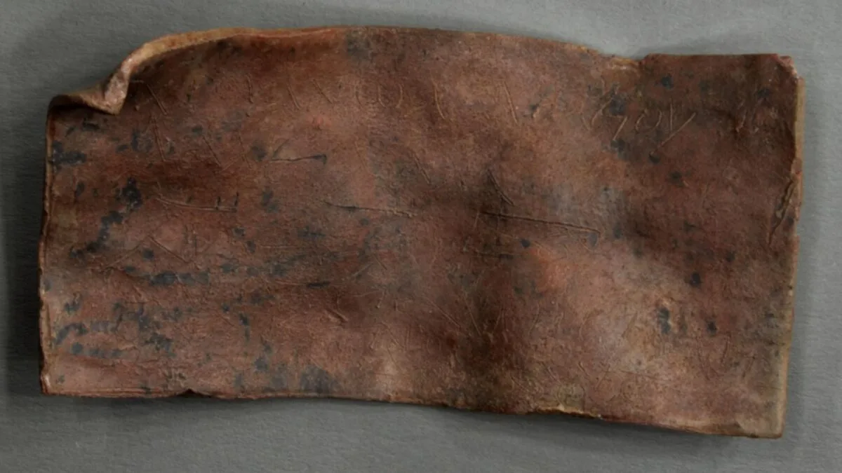 Hollanda’da Bulunan 1.800 Yıllık Lanet Tableti, Mısır Tarzında Yazılmış Yunanca Bir Büyüyü Ortaya Çıkardı