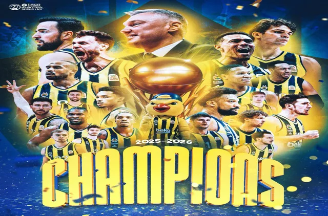 Fenerbahçe Beko, üst üste 3. kez Türkiye şampiyonu