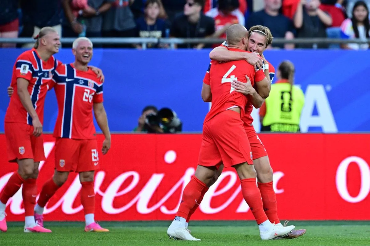 Norveç Irak’a gol oldu yağdı